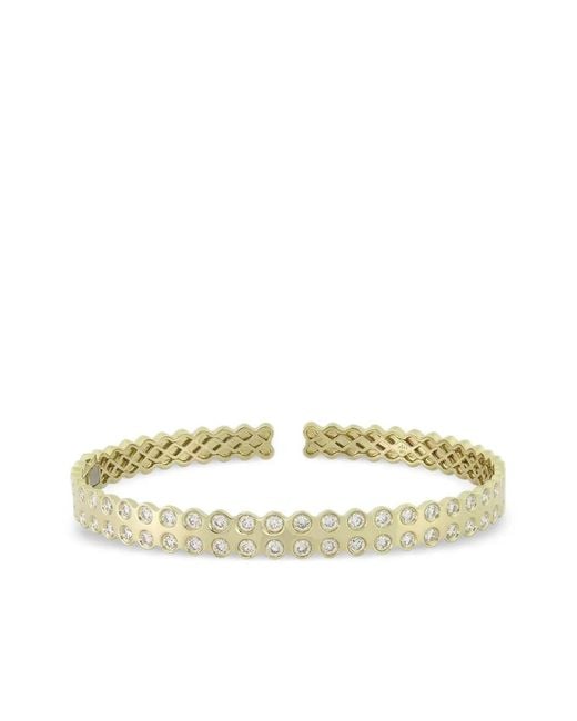 TYPE JEWELRY Metallic 14K Leggo 2.0 Diamond Small Bangle