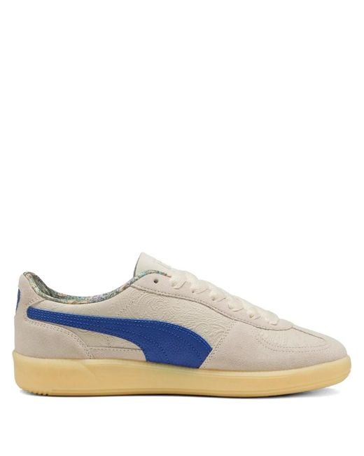 PUMA Blue Palermo Bomber Sneakers for men