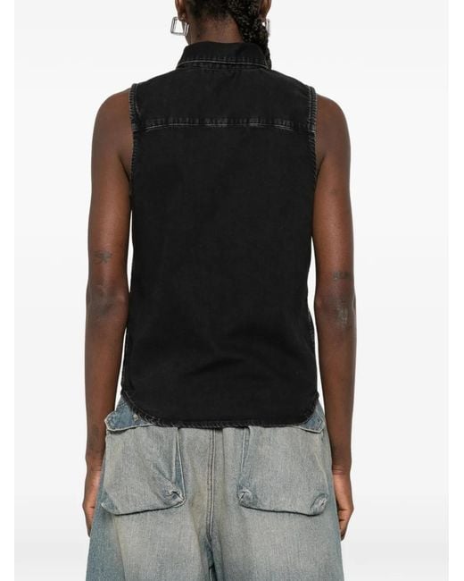 DIESEL Black De-Eazy-Sl Camicia