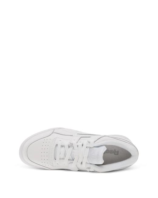 Reebok White Workout Plus Sneakers