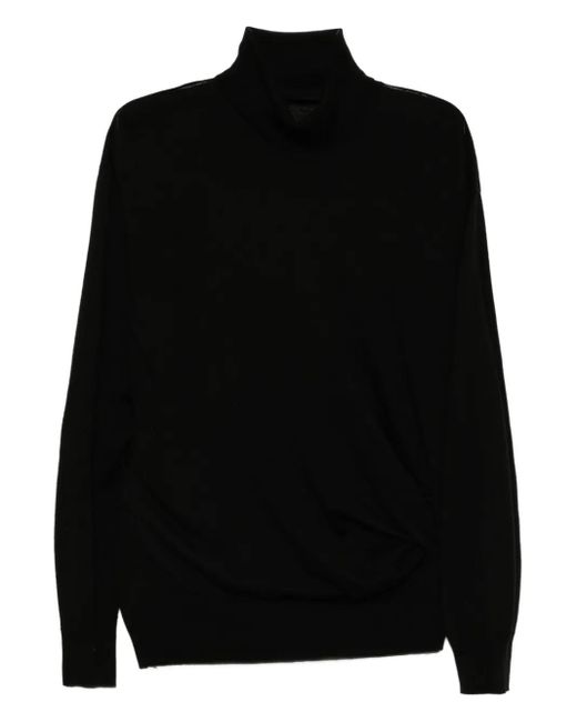JNBY Black Wool Top