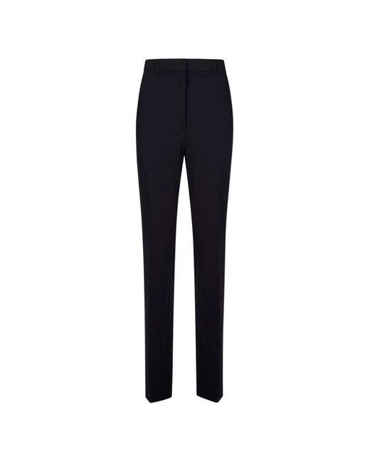 Max Mara Blue Belt-Loops Trousers