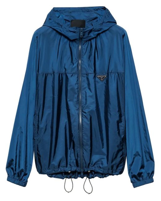 Prada Blue Re-Nylon Jacket for men
