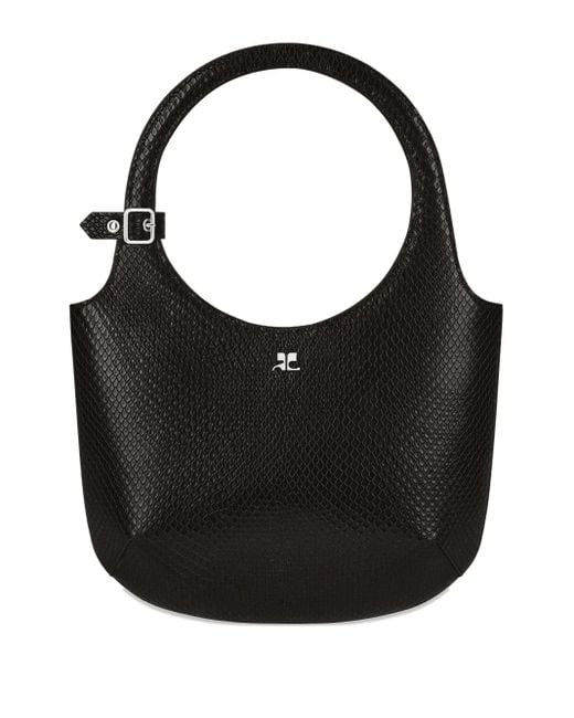 Borsa A Spalla Holy di Courreges in Black