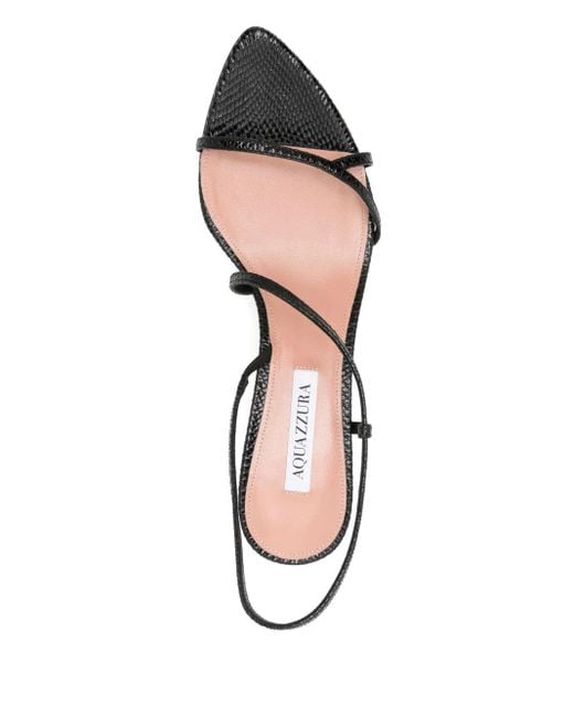 Sandali Tease 50Mm di Aquazzura in Black