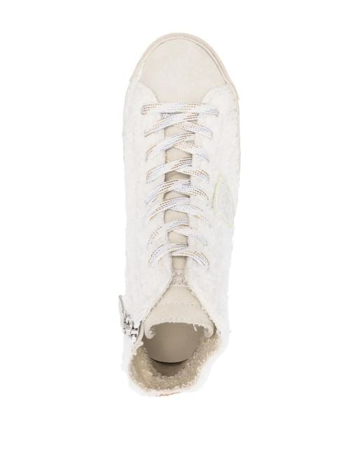 Philippe Model White Prsx High Sneakers
