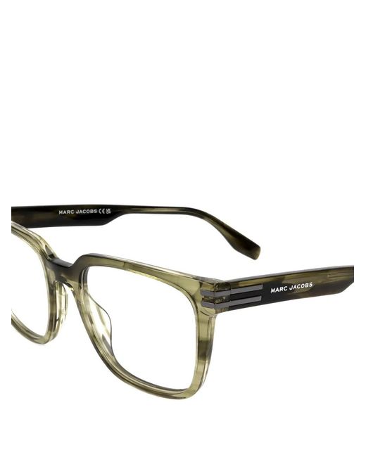 Marc Jacobs White Square-Frame Glasses