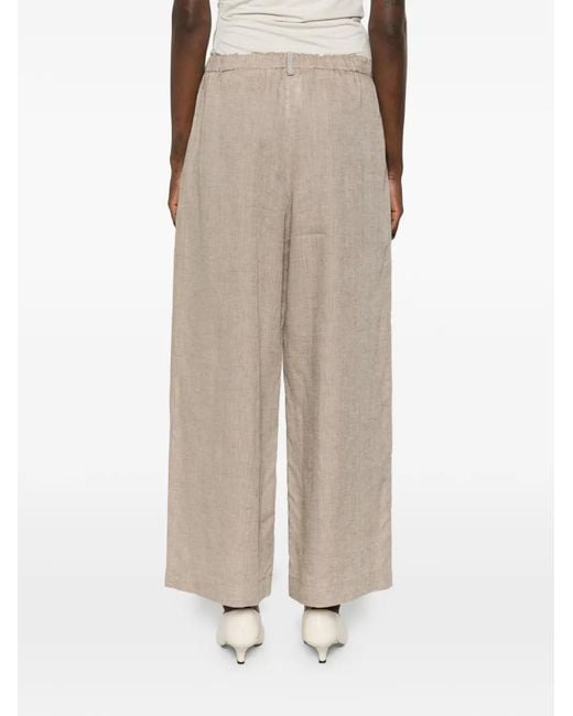 Fabiana Filippi White Linen Pants