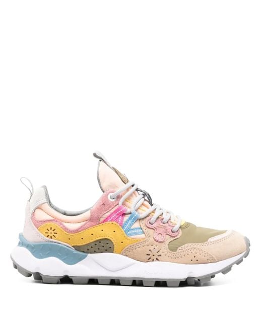 Flower Mountain Pink Yamano 3 Sneakers