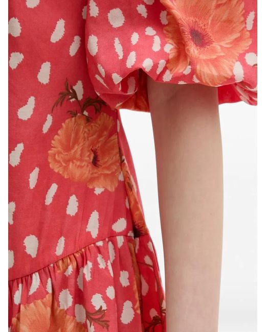 Never Fully Dressed Red Petite Poppy Mini Dress