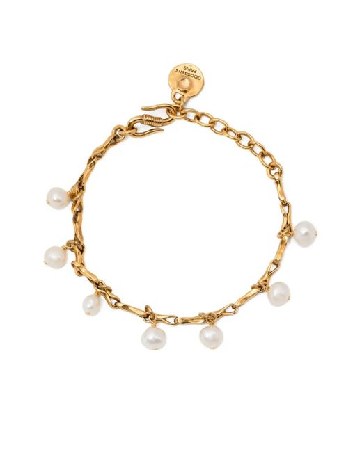 Pulsera de cadena Riviera Goossens de color Metallic