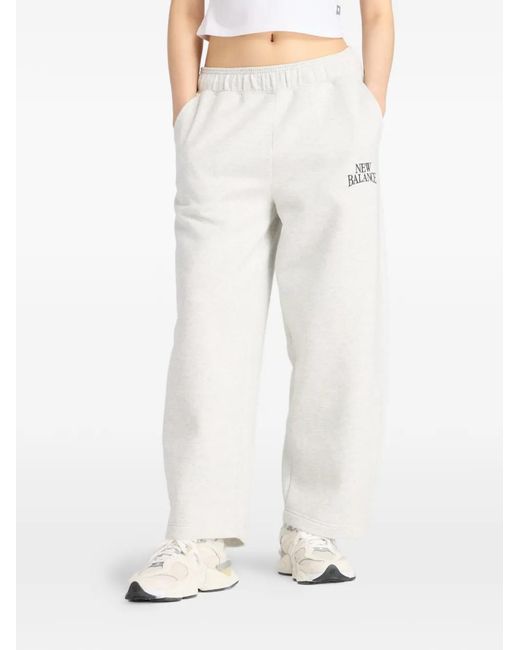 New Balance Natural Barrel Fleece Graphic Track Pants