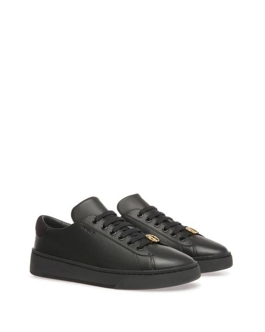 Bally Black Calf Plain Sneaker for men