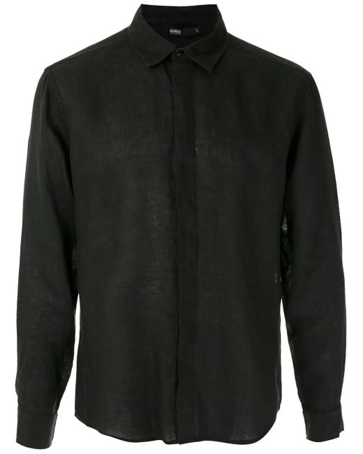 Camisa con forro Handred de color Black