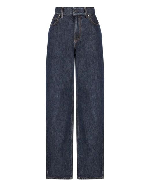 Fendi Blue Five-Pockets Jeans