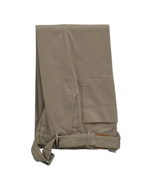 Marella Natural Nicchia Belted Cargo Pants
