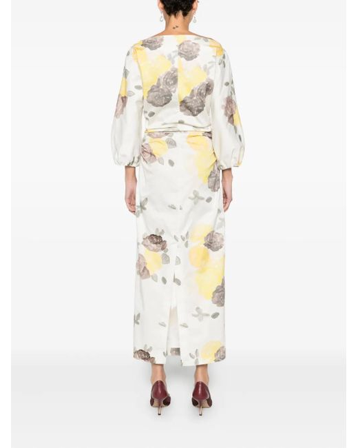 BERNADETTE White Ezra Dress
