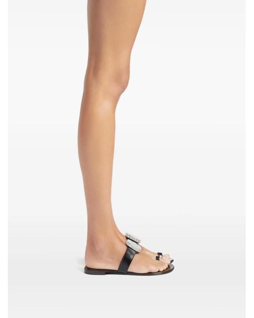 Giuseppe Zanotti White Blahir Sandals