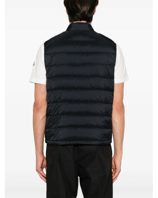 Moncler Blue Midnight Nylon Barthe Vest for men