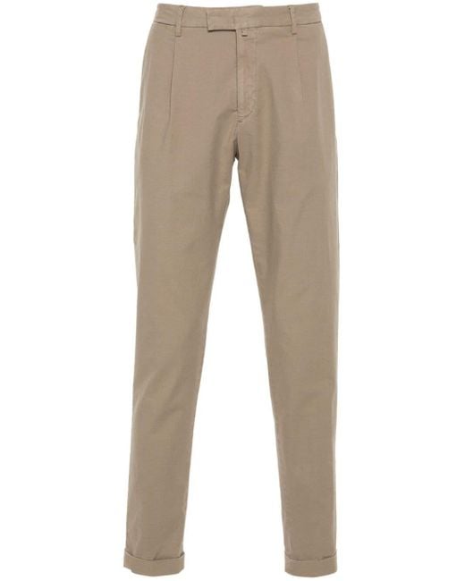 Pantalon à détails plissés Briglia 1949 pour homme en coloris Natural