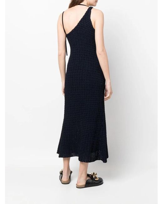 3.1 Phillip Lim Black Scoop Neck Sleeveless Midi Dress