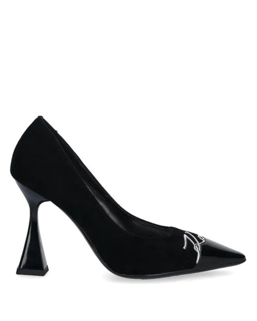 Escarpins Karl Lagerfeld - Laine Noire Et Semelle Compensée 4" - Taille 7.5 US - Occasion