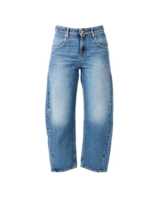 CYCLE Blue Aida Cropped Jeans
