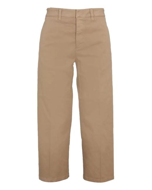 Department 5 Natural Button-Pocket Trousers