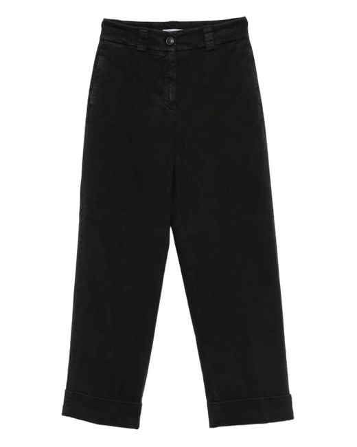 Peserico ツイルパンツ Black