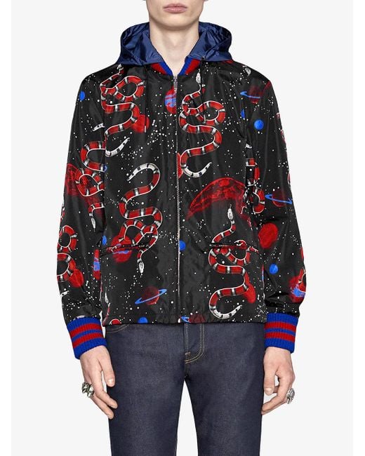 Gucci bomber top jacket snake