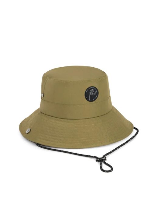 Fusalp Green Ranger Logo-Patch Bucket Hat