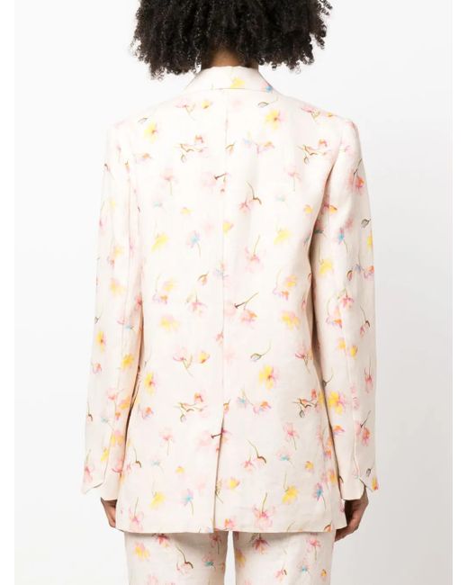 Zadig & Voltaire Natural Vegy Linen Blazer