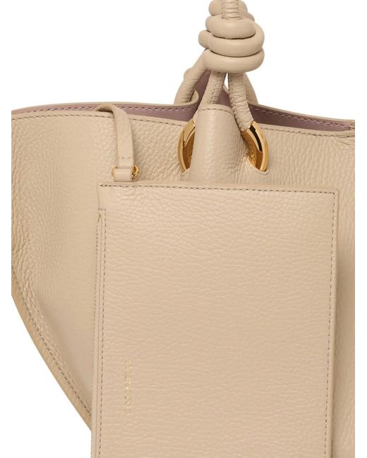 Coccinelle Natural Nude Neutrals Leather Finn