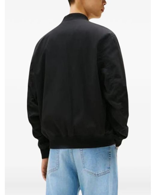 Tommy Hilfiger Black Veste Bomber À Patch Logo for men