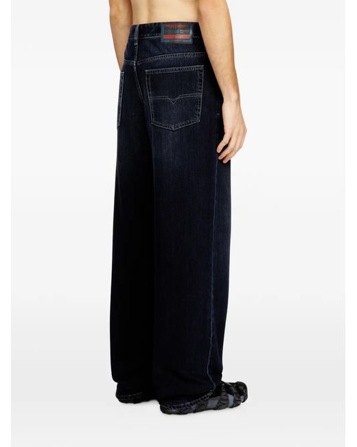 Jean 2001 D-Macro À Patchs Brodés DIESEL pour homme en coloris Blue
