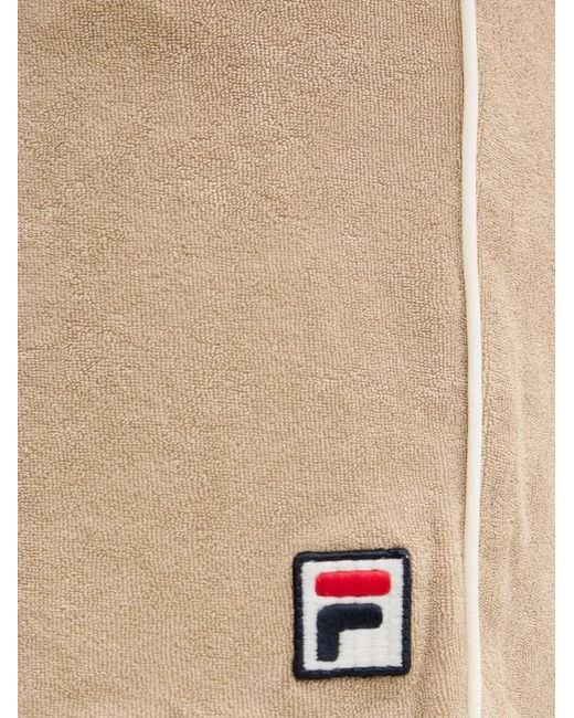 Fila Natural Terry-Cloth Drawstring Shorts for men