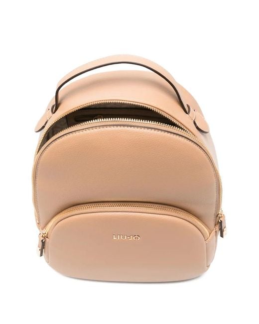 Liu Jo Natural Zipped Backpack