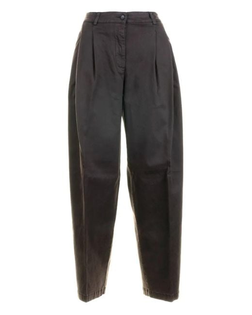 Seventy フロントプリーツ パンツ Gray