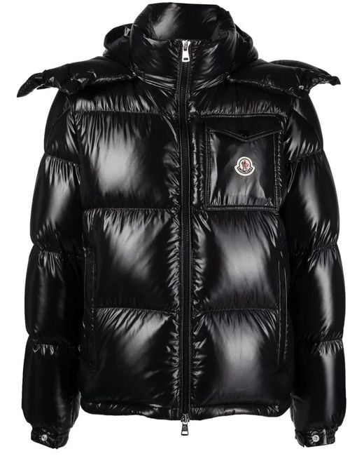Moncler Black Montbeliard Down Jacket for men