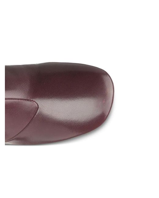 Forte Forte メタリックヒール ブーツ Brown