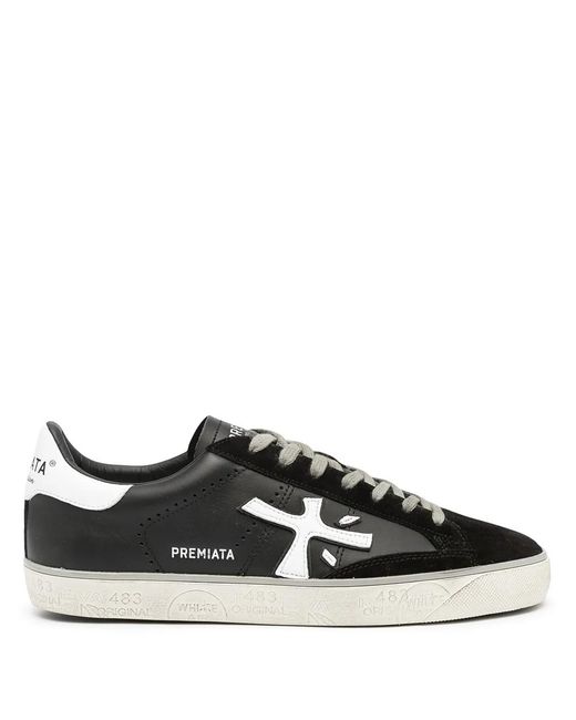 Premiata Black Steven 5439 Sneakers for men