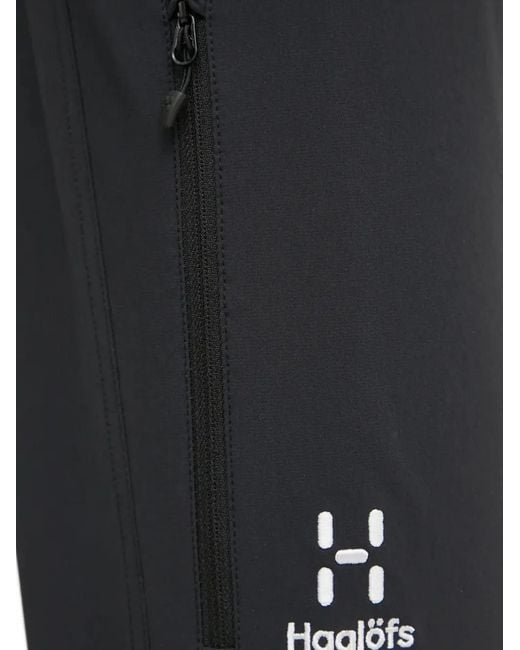 Haglöfs Blue Zip-Pocket Trousers for men
