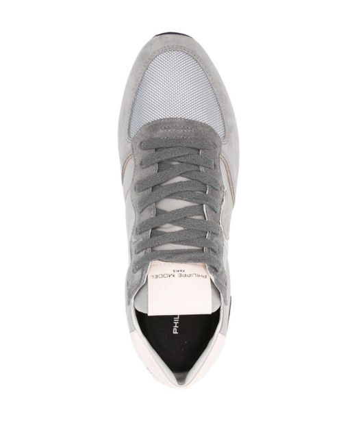 Sneakers TRPX con inserti di Philippe Model in White