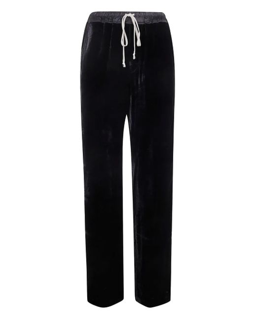 Rick Owens Pocket Broek Met Trekkoord in het Black