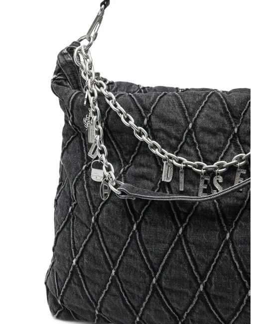 DIESEL X Hoshi Charm-D Shoulder Bag in Black | Lyst