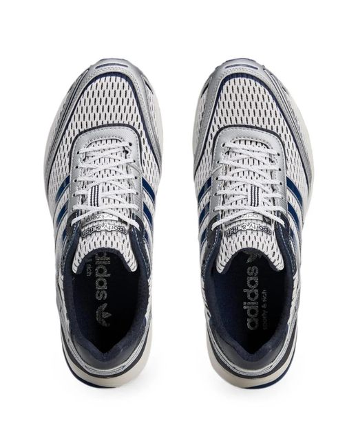 Adidas Originals White X Sporty & Rich Adizero Adios Sneakers for men