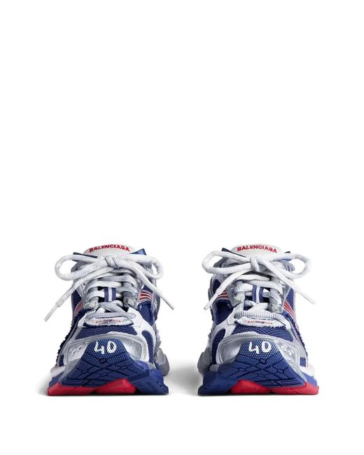 Balenciaga Blue Gradient Runner Sneakers for men