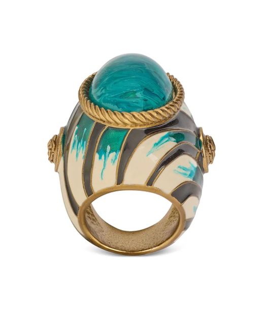 Roberto Cavalli Blue Ray Of Sea Ring