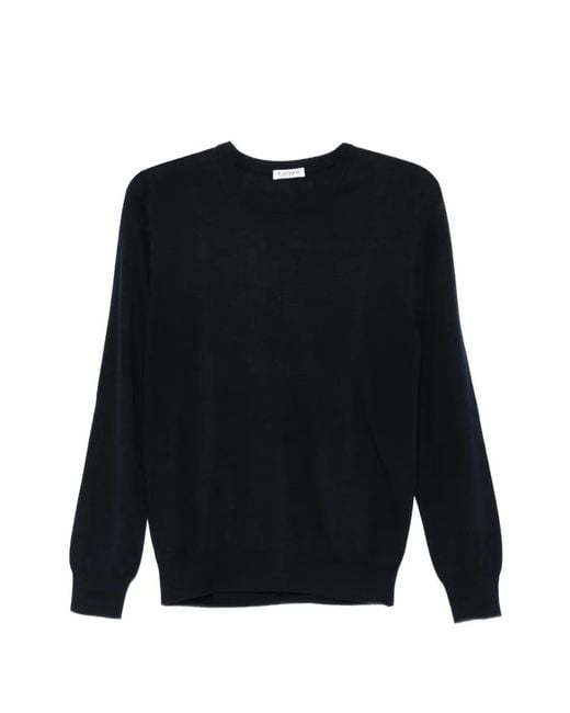Kangra Blue Crew-Neck Sweater for men