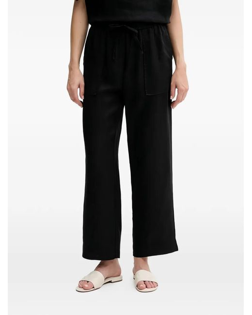 Benetton Black Drawstring Pocket Trousers